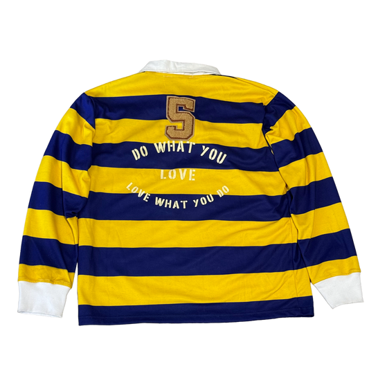 Blue & Yellow Rugby Polo