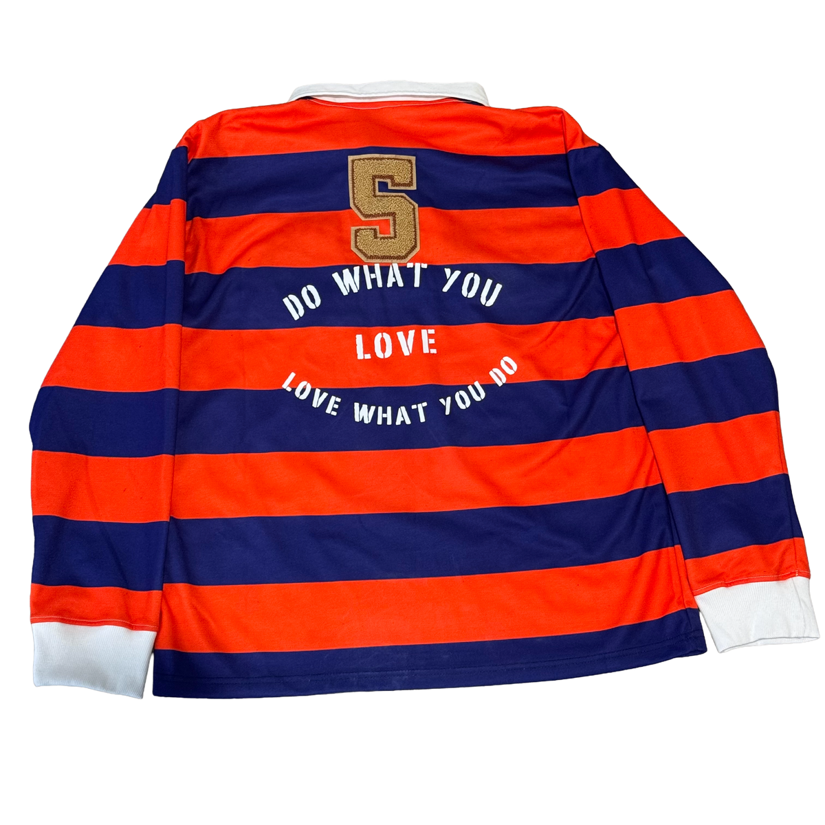 Blue & Orange Rugby Polo