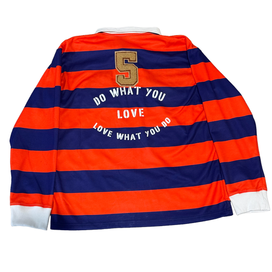 Blue & Orange Rugby Polo